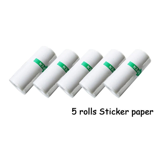 5 Papel Térmico Adhesivo